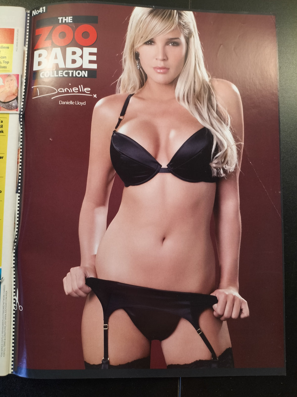 Zoo Magazine 20-26 June 2008 Danielle Lloyd Katie Price Ronaldo Beckham SKU 1554