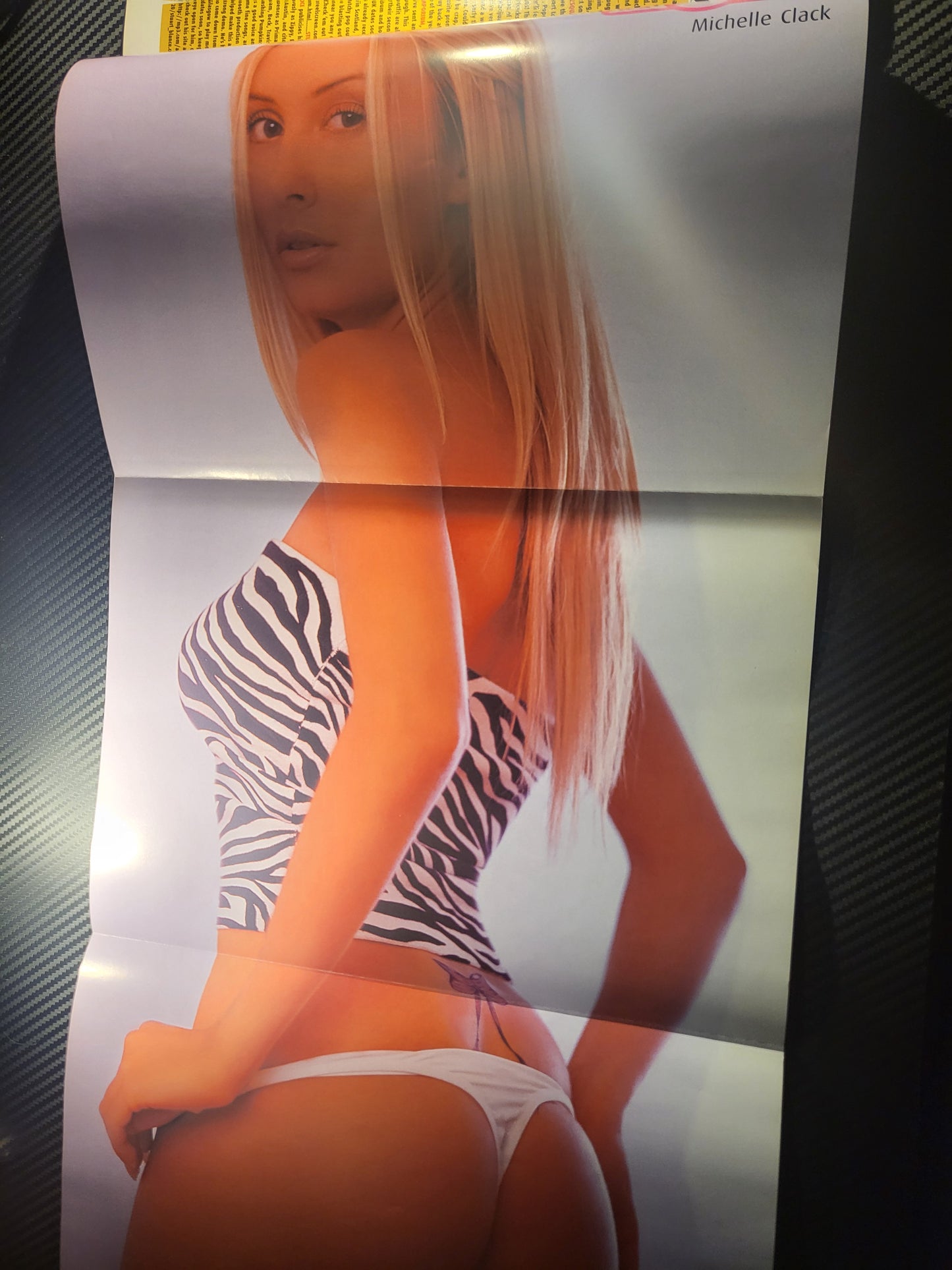 Front Magazine December 1999 Issue 14 (Rare)(966) Michelle Clack POSTER