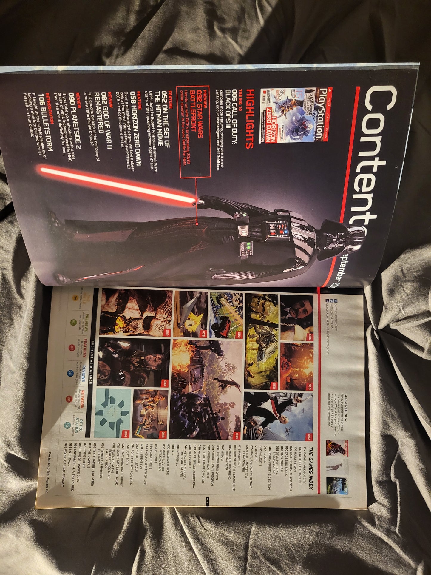 PlayStation Official Magazine September 2015 UK 113 (971) Horizon Zero Dawn Uncharted