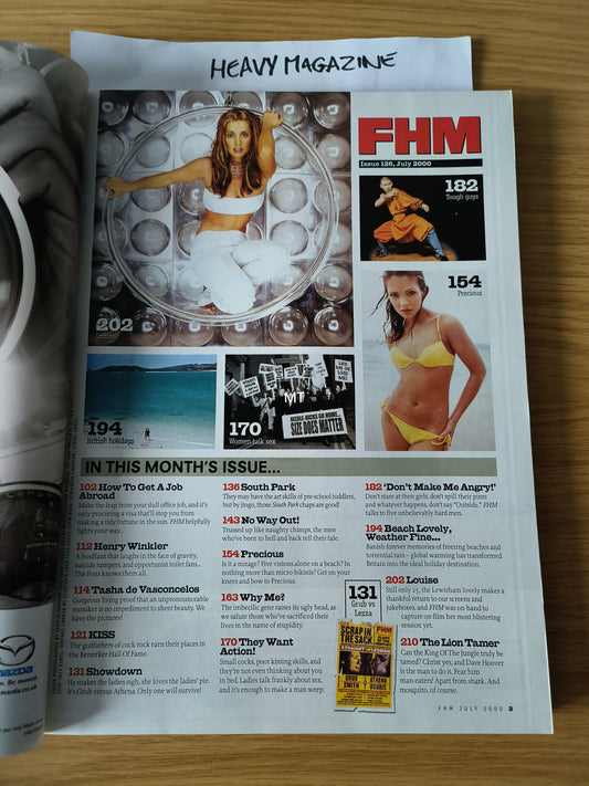 FHM Magazine July 2000 (1100) Louise Redknapp