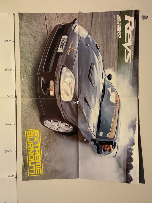 REVS Magazine POSTER Helen / Erica RARE (1113)