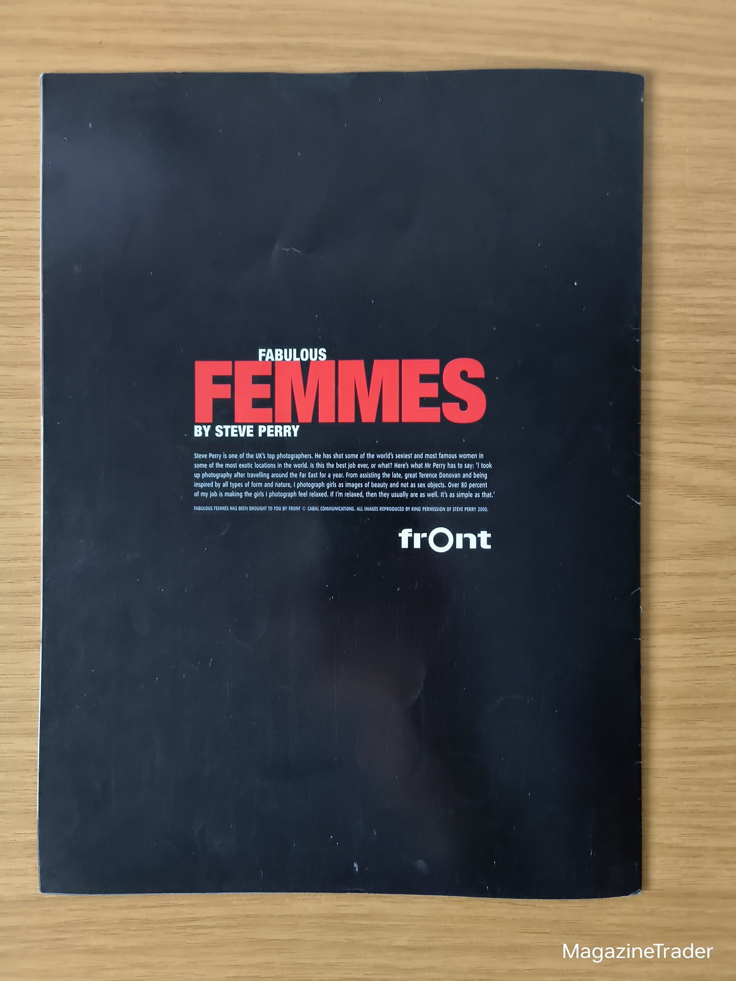 FRONT Magazine Supplement – Fabulous Femmes | Jordan (Katie Price) • Lisa Snowdon • Jo Hicks | Steve Perry