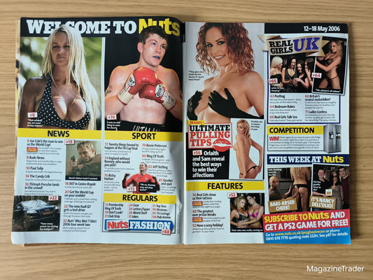 Nuts Magazine 12–18 May 2006 Orlaith Sam BB Babes Danielle Tor Laura