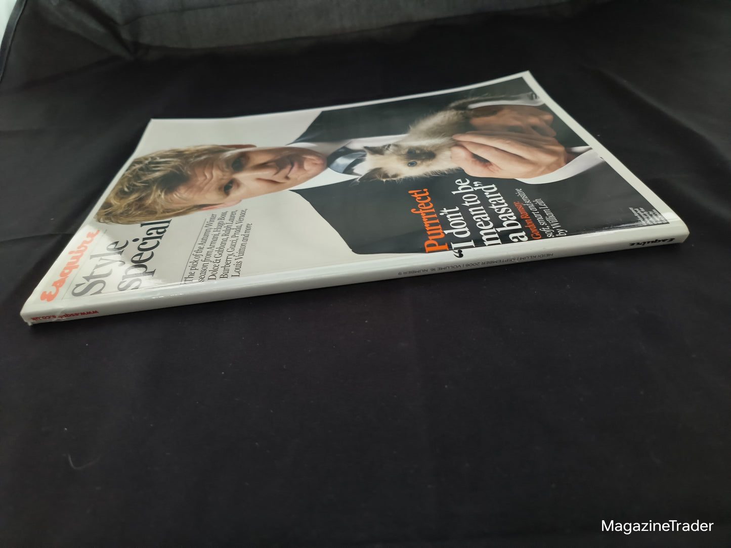 Esquire Magazine September 2006 (1185) Heidi Klum Style Special Gordon Ramsay Imran Khan