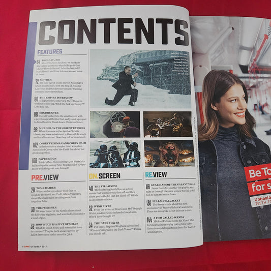 Empire Magazine October 2017 (1177) Issue 341 Star Wars The Last Jedi Subscriber Cover