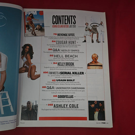 FHM Magazine July 2010 (1193) Kelly Brook Usain Bolt Wesley Snipes Goodfellas