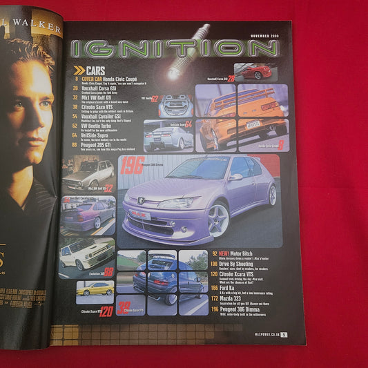 Max Power Magazine November 2000 (1207) Honda Civic VeilSide Supra 306 Dimma