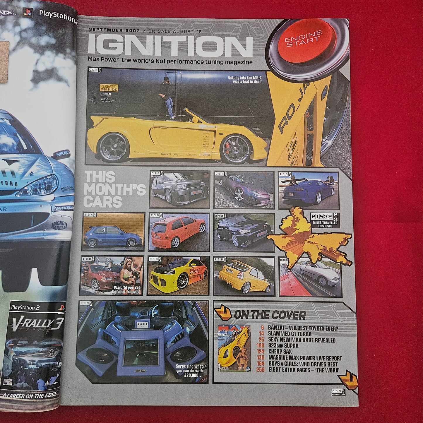 Max Power Magazine September 2002 (1207) Toyota MR2 Supra 800bhp Renault 5 GT Turbo