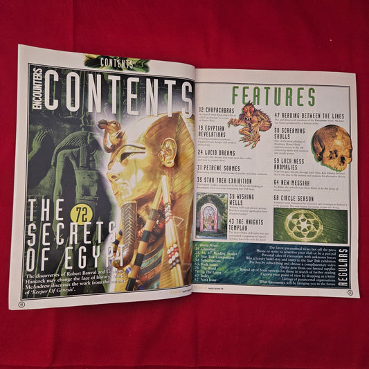 Encounters Magazine September 1996 Issue 11 (1232) Ancient Egypt Chupacabras Rare
