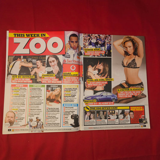 ZOO Magazine 19-25 October 2007 (1236) Amii Grove Girls Aloud Kate Moss