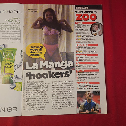 ZOO Magazine 21-27 May 2004 (1236) Jennifer Lopez Roy Keane Dennis Wise