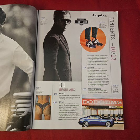Esquire Magazine October 2013 (1238) Damian Lewis Natalie Dormer Andrew Lincoln
