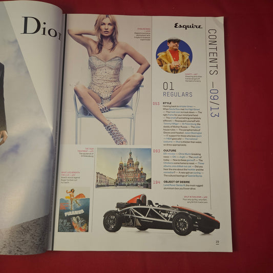 Esquire Magazine September 2013 (1238) Kate Moss David Peace Alan Partridge