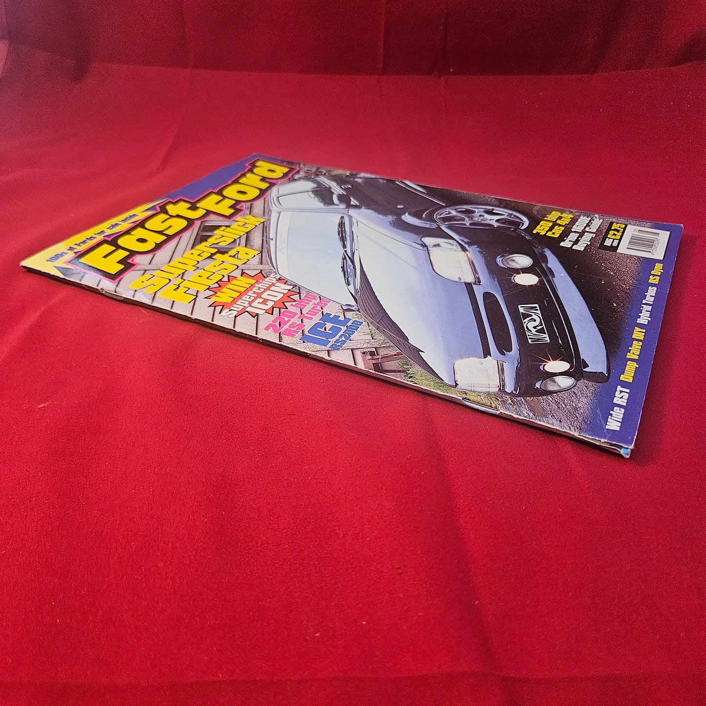 Fast Ford Magazine August 1998 (1240) Superslick Fiesta 350bhp Cosworth P100