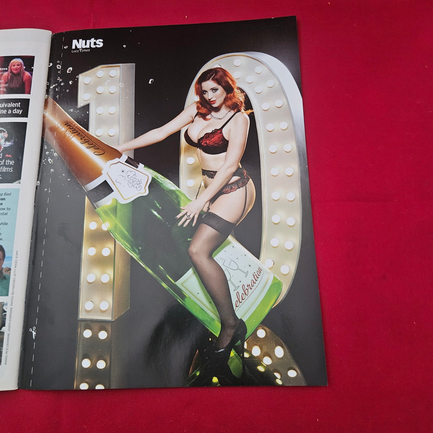 Nuts 24–30 January 2014 (1253) 10th Birthday Lucy Pinder Rosie Jones