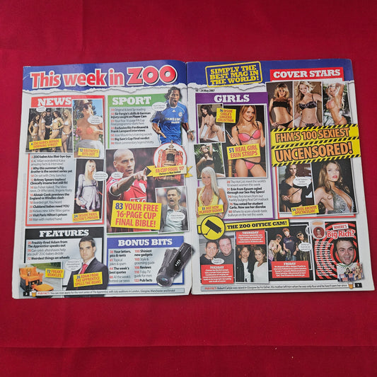 Zoo Magazine 18-24 May 2007 (1254) Keeley Hazell Jessica Simpson Abi Titmuss