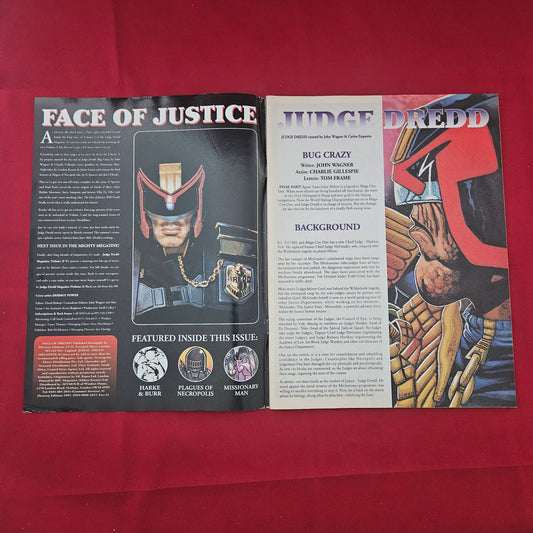 Judge Dredd Megazine No. 83 July 07 1995 (1266) Face of Justice Final Issue Vol 2