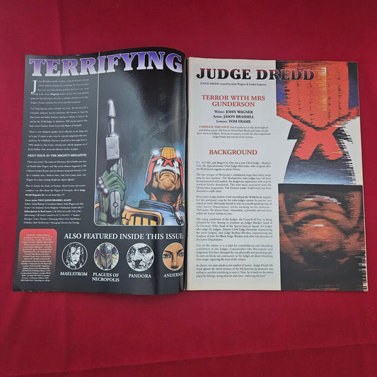 Judge Dredd Megazine No. 80 26 May 1995 (1266) Ghostbuster Mrs Gunderson Anderson