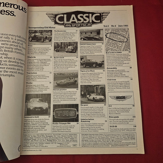 Classic & Sports Car Magazine April 1992 (1273) 10th Anniversary Audi Volvo Ford