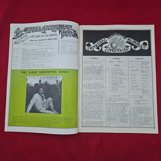 Dark Star Magazine February 1978 (1277) Vol 3 No 1 The Byrds John Martyn