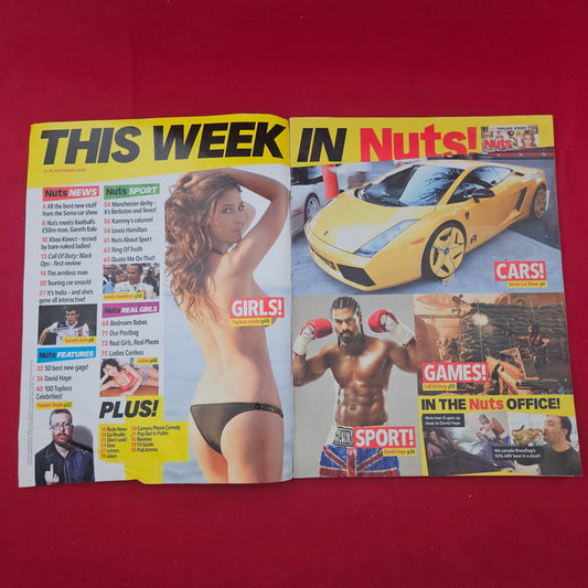 NUTS Magazine 12-18 November 2010 (1303) SAM FAIERS Abbey Clancy Peaches Geldof