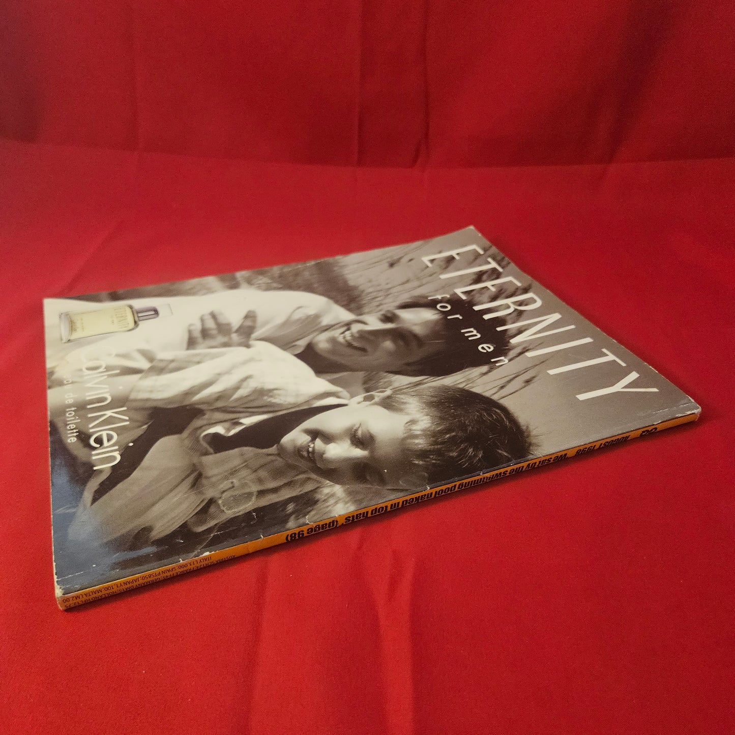British GQ Magazine August 1998 (1311) BRENDA SCHAD Rachel Weisz James Hunt