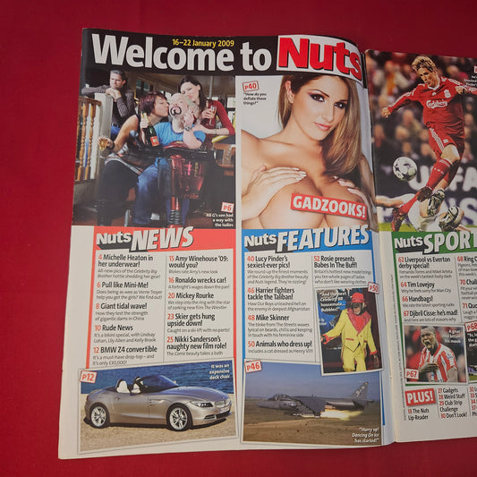 Nuts Magazine 16-22 January 2009 (1312) ROSIE JONES Lucy Pinder Peta Todd Lindsey Strutt