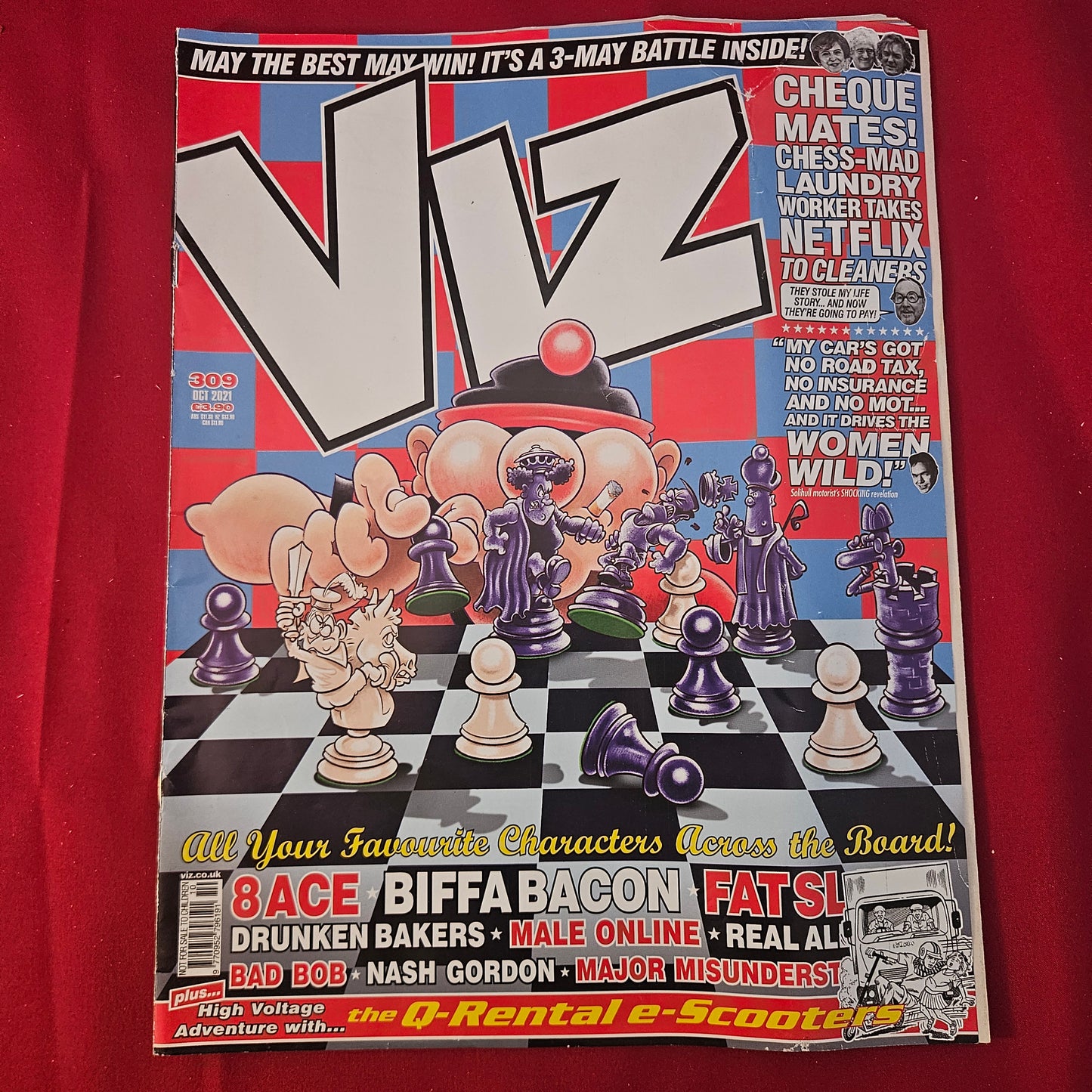 Viz Comic Magazine Issue 309 Oct 2021 (1314) Biffa Bacon Drunken Bakers 8 Ace