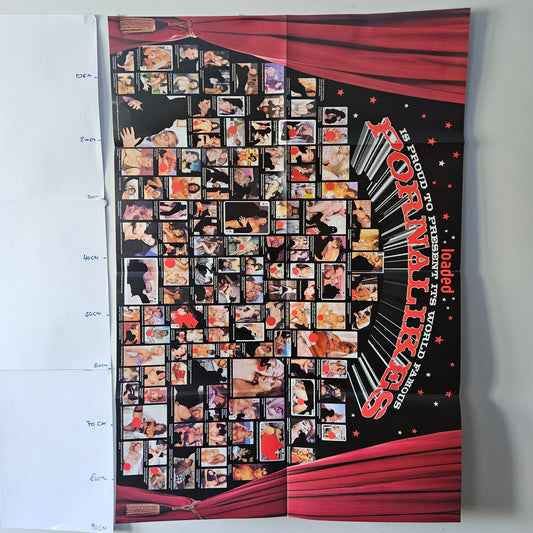 Loaded Magazine Poster (BB007) Celebrity Head Here Y2K Lad Mag Humour