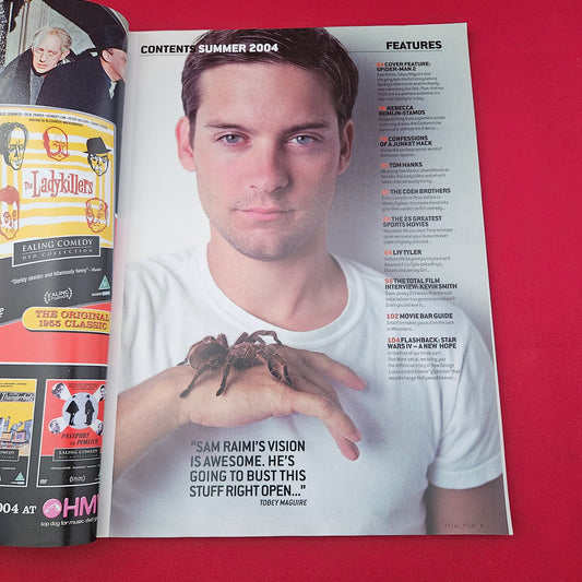 Total Film Magazine Summer 2004 Issue 91 (1319) SPIDER-MAN 2 Tobey Maguire Shrek 2