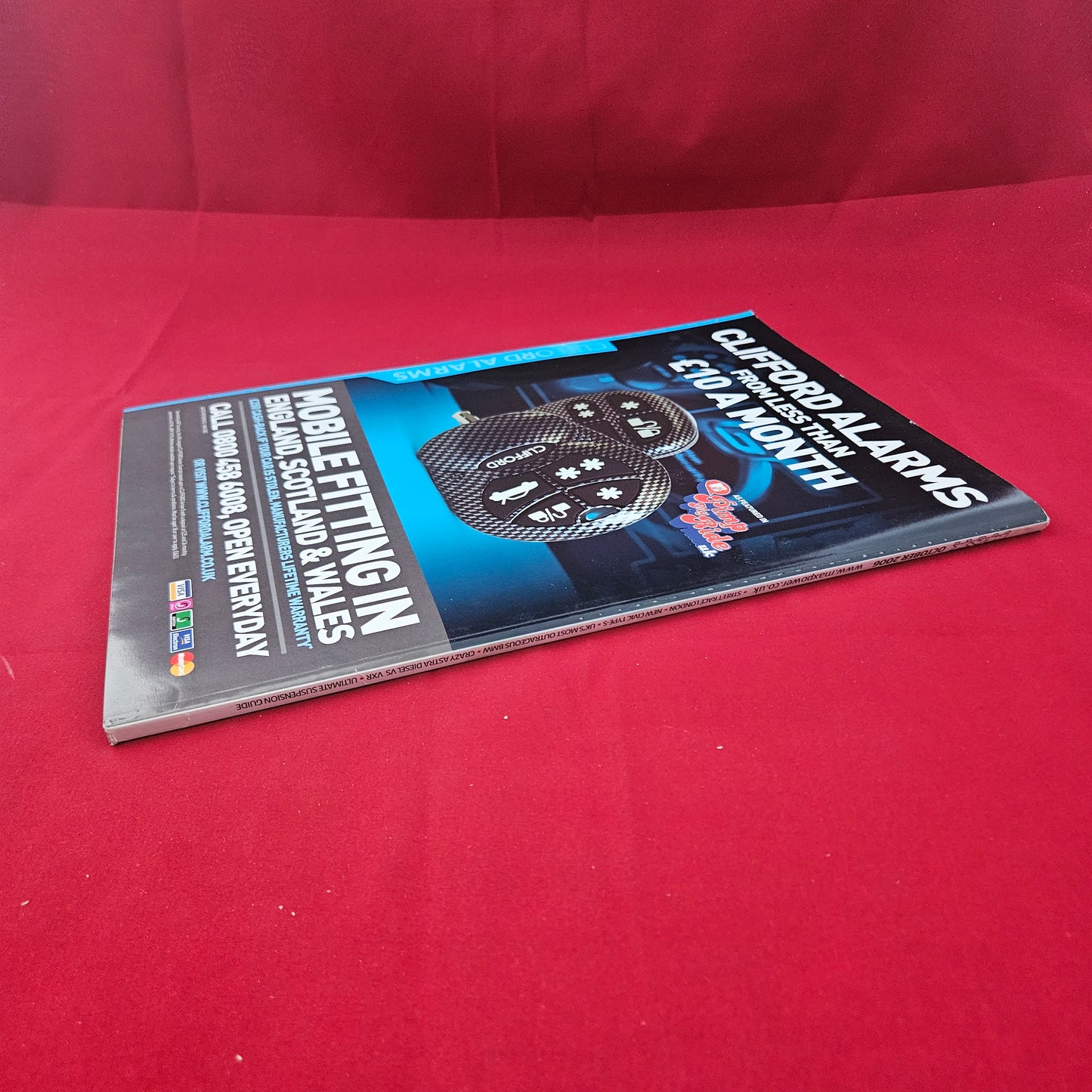 Max Power Magazine October 2006 (1321) Jenna Sansom BMW M3 Convertible Car Jacking