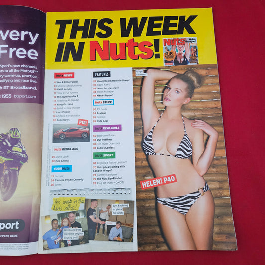 Nuts Magazine 6-12 September 2013 (1324) Helen Flanagan Poster Danielle Sharp Nicole Neal