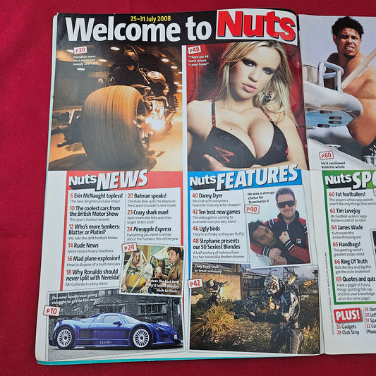 Nuts Magazine 25-31 July 2008 (1324) Abbey Clancy Sienna Miller Jennifer Ellison Sarah Harding