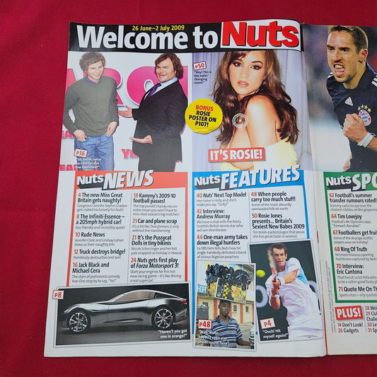 Nuts Magazine 26 June - 2 July 2009 (1324) Rosie Jones Poster India Reynolds Emily O'Hara