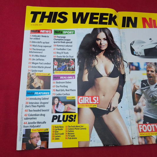 Nuts Magazine 8-14 April 2011 (1325) Jennifer Metcalfe Annie Cooper Hollyoaks