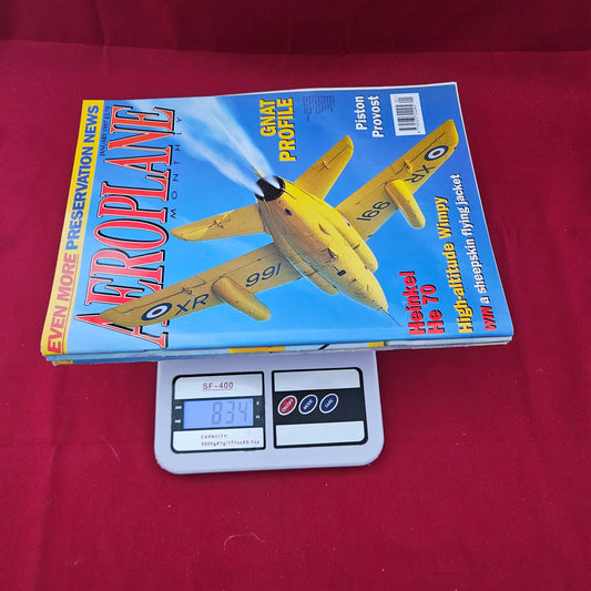 BUNDLE 4x AEROPLANE Monthly Magazines Job Lot 1997 Sequential Run (BJL0136)