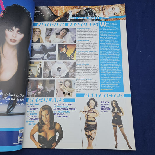 DVD World Magazine Issue 36 2006 (1336) Emily Booth Keira Knightley Jane Fonda