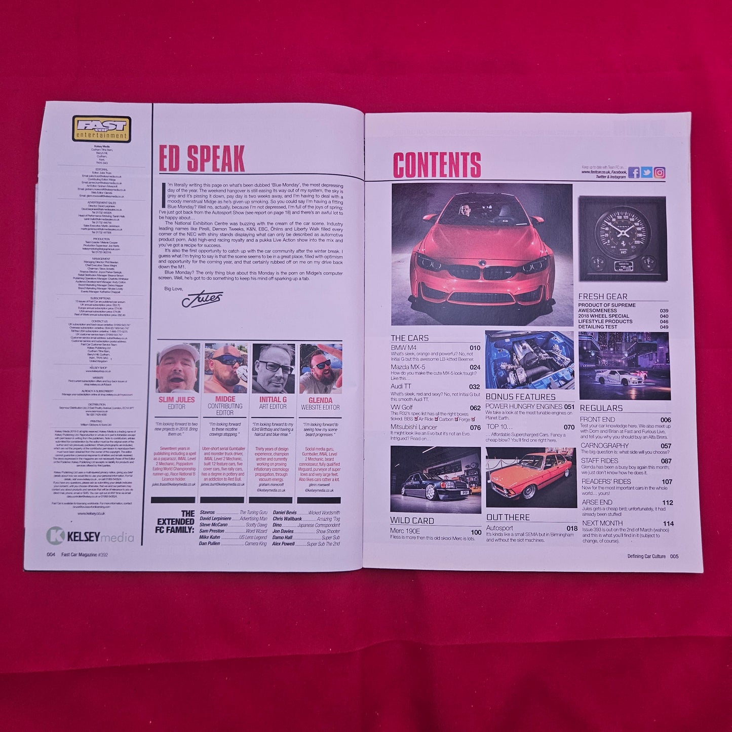 Fast Car Magazine April 2018 (1337) Liberty Walk BMW M4 Rocket Bunny MX-5 VW Golf