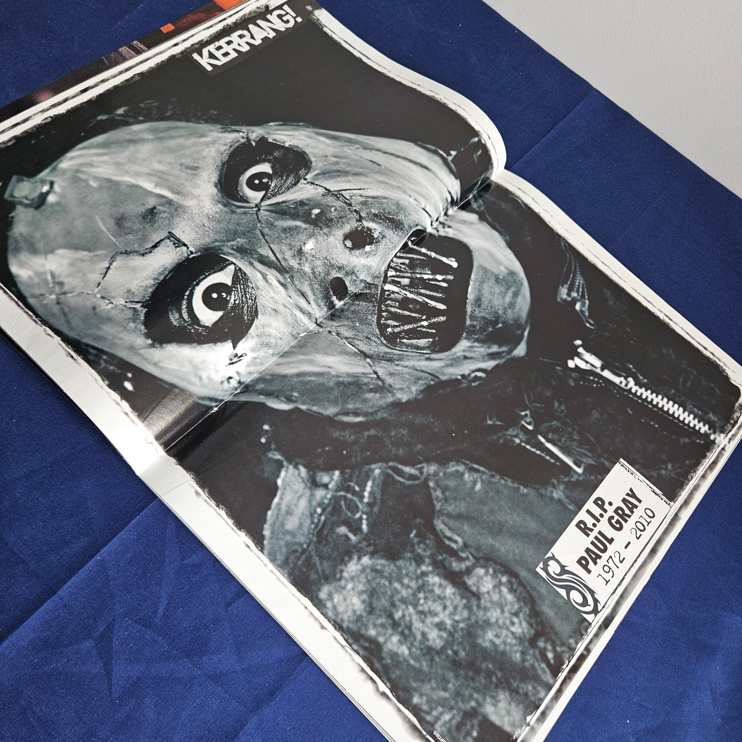 Kerrang Magazine June 5 2010 #1315 (1341) Slipknot Paul Gray Corey Taylor Dio