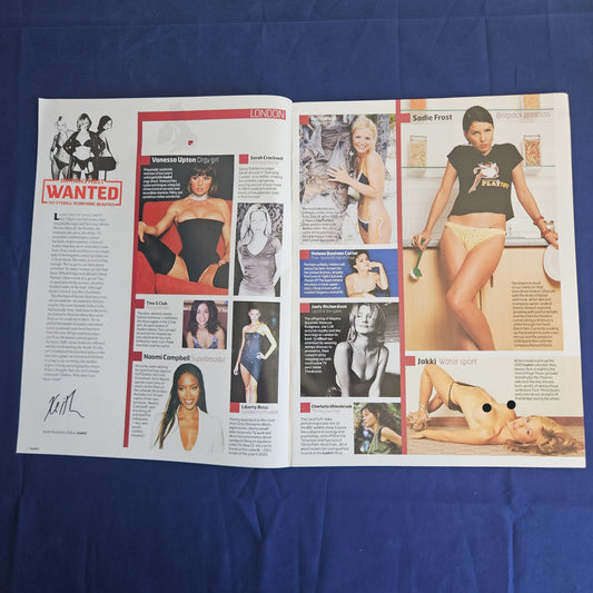 Loaded Magazine Brit Babe Bible (0010) Amanda Holden Kelly Brook Nell McAndrew