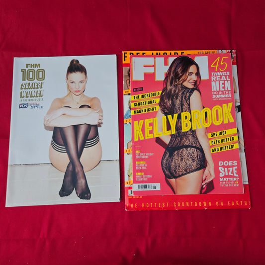 FHM Magazine June 2013 (0013) + Supplement Kelly Brook Mila Kunis Kate Upton