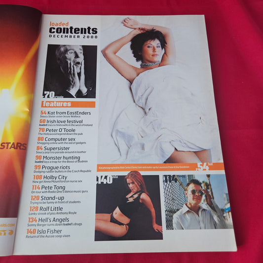 Loaded Magazine December 2000 (1371) Jessie Wallace Isla Fisher Pete Tong