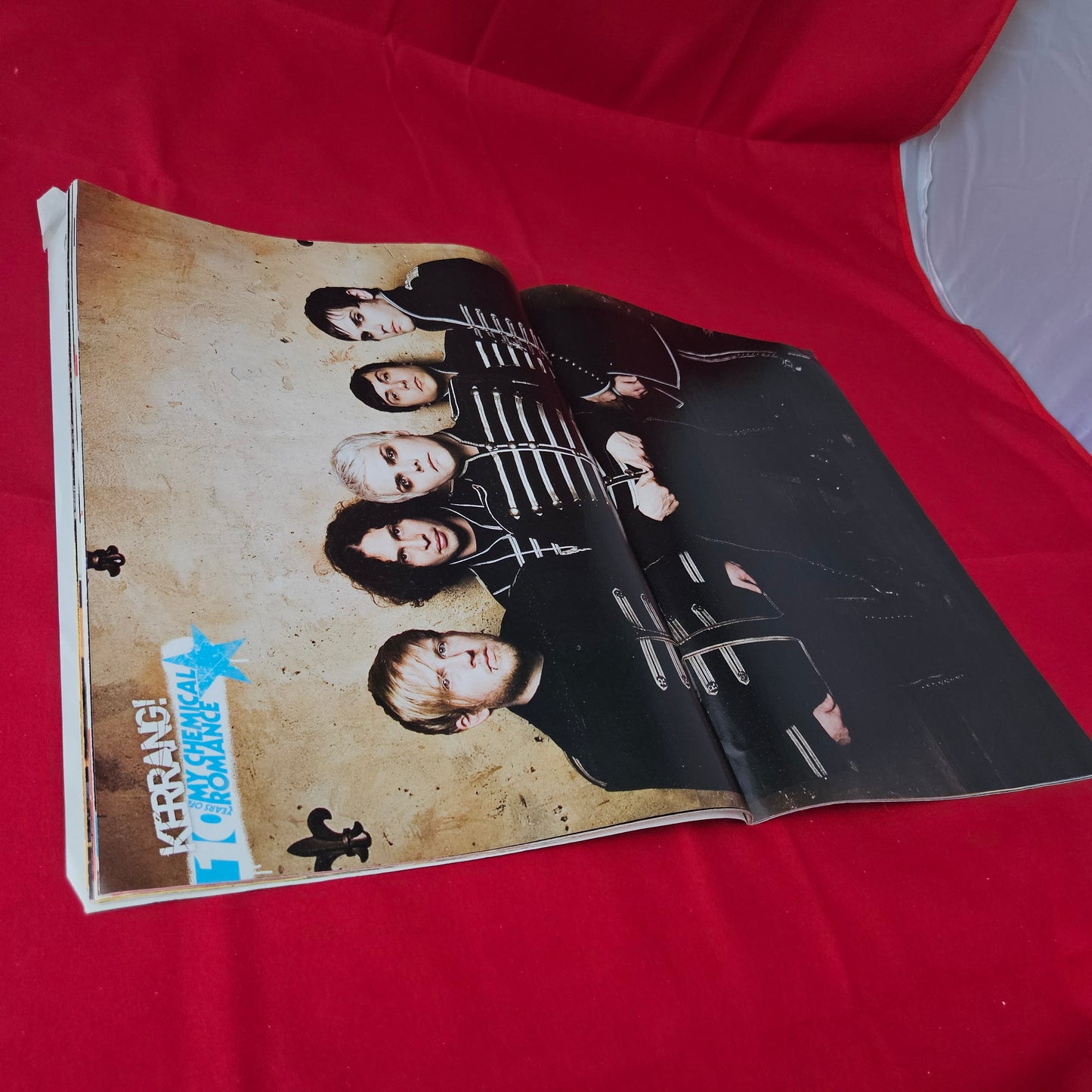 Kerrang! Magazine 20 August 2011 (1376) You Me At Six My Chemical Romance Iron Maiden Evanescence New Found Glory