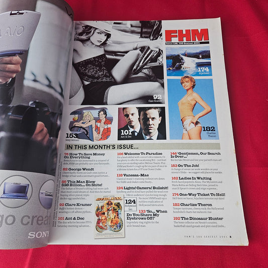 FHM Magazine Sexiest 2001 (1378) Charlize Theron Clare Kramer Vanessa-Mae Melissa Tkautz