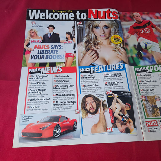 Nuts Magazine 7-13 August 2009 (1390) Gemma Atkinson Gemma Merna Malene Espensen Lindsey Strutt Poster