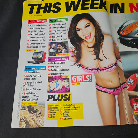 Nuts Magazine 21-27 January 2011 (1393) Holly Peers Lacey Banghard Emma Glover