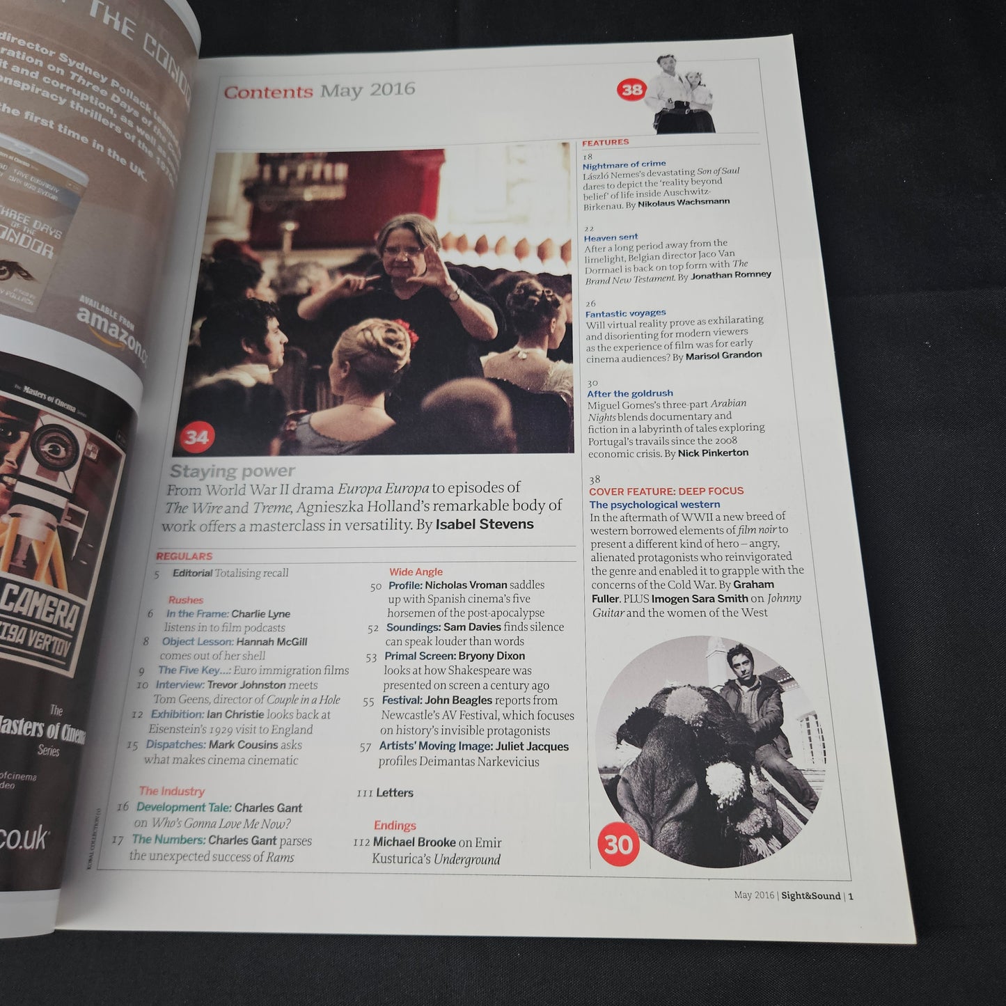 Sight & Sound Magazine May 2016 (1398) The Western Son Of Saul Film Cinema