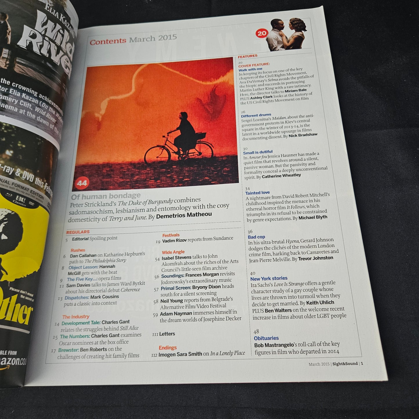 Sight & Sound Magazine March 2015 (1398) Selma Martin Luther King David Oyelowo It Follows Duke Of Burgundy
