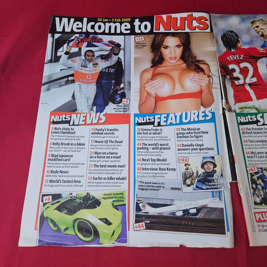 Nuts Magazine 30 January-5 February 2009 (1413) Danielle Lloyd Emma Frain Kelly Brook