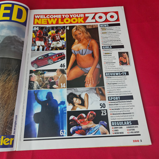 Zoo Magazine 22-28 October 2004 (1415) POSTER Abi Titmuss Myleene Klass Jodie Marsh